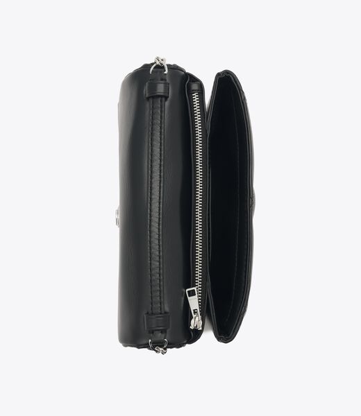 tory burch kira diamond quilt multi clover chain wallet