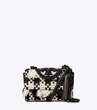 Small Fleming Tweed Convertible Shoulder Bag