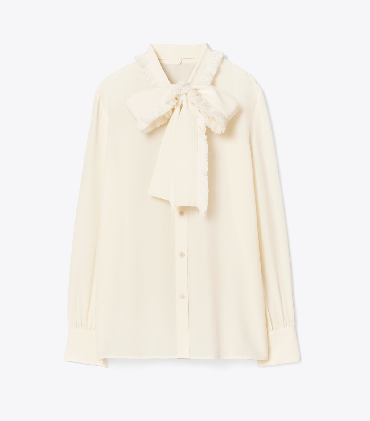 Fringe Bow Blouse | 104 | Blouses