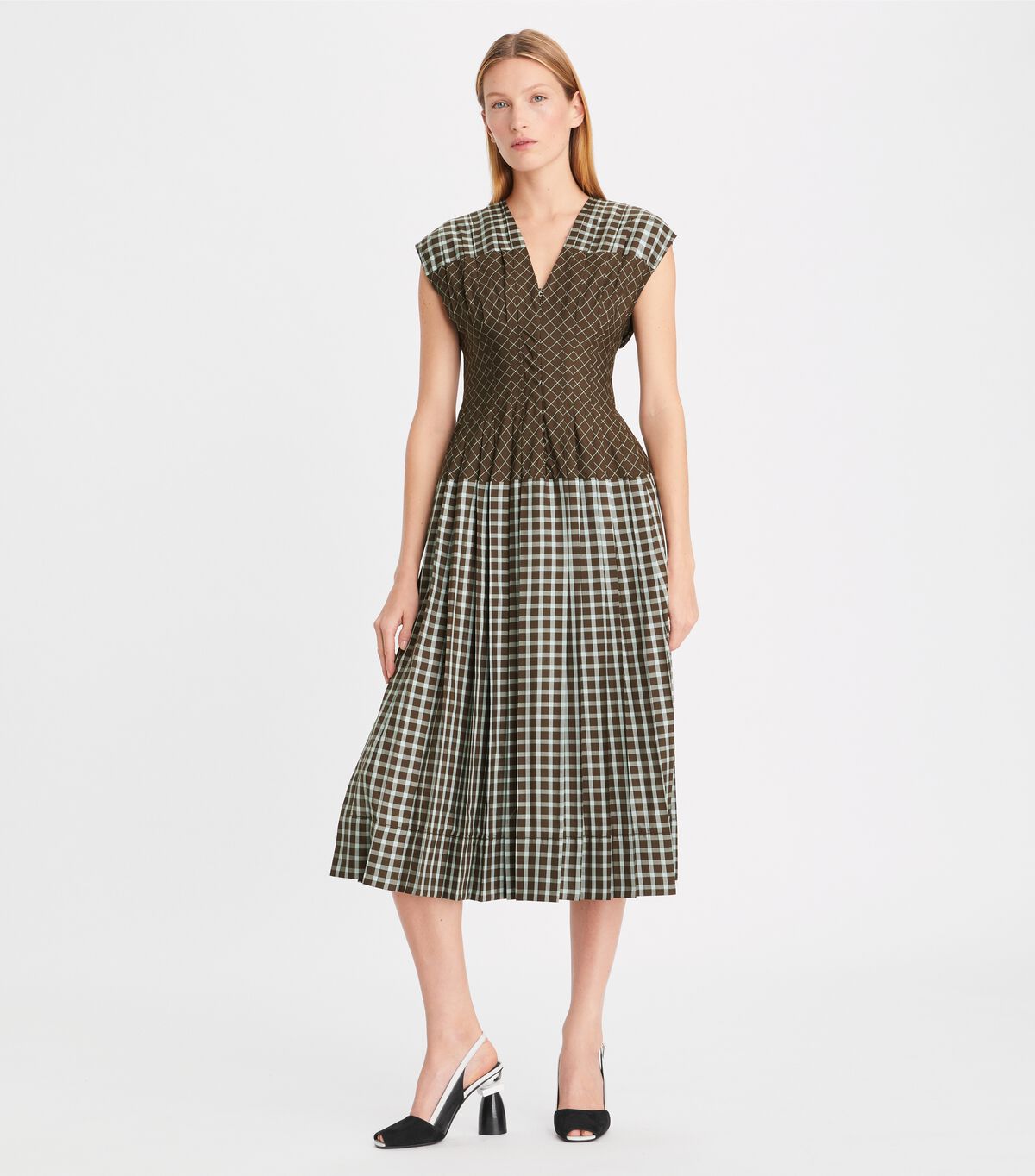 tory burch silk claire mccardell dress