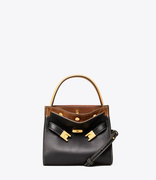 tory burch petite lee radziwill double bag