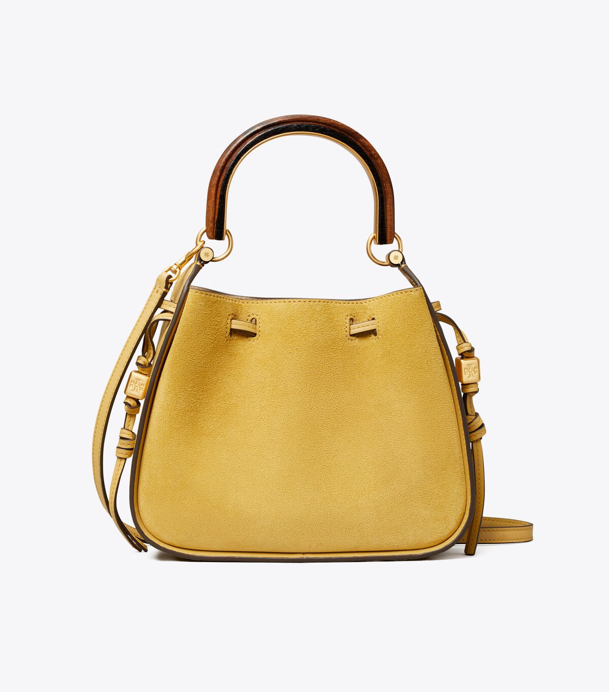 tory burch miller suede cinch bag