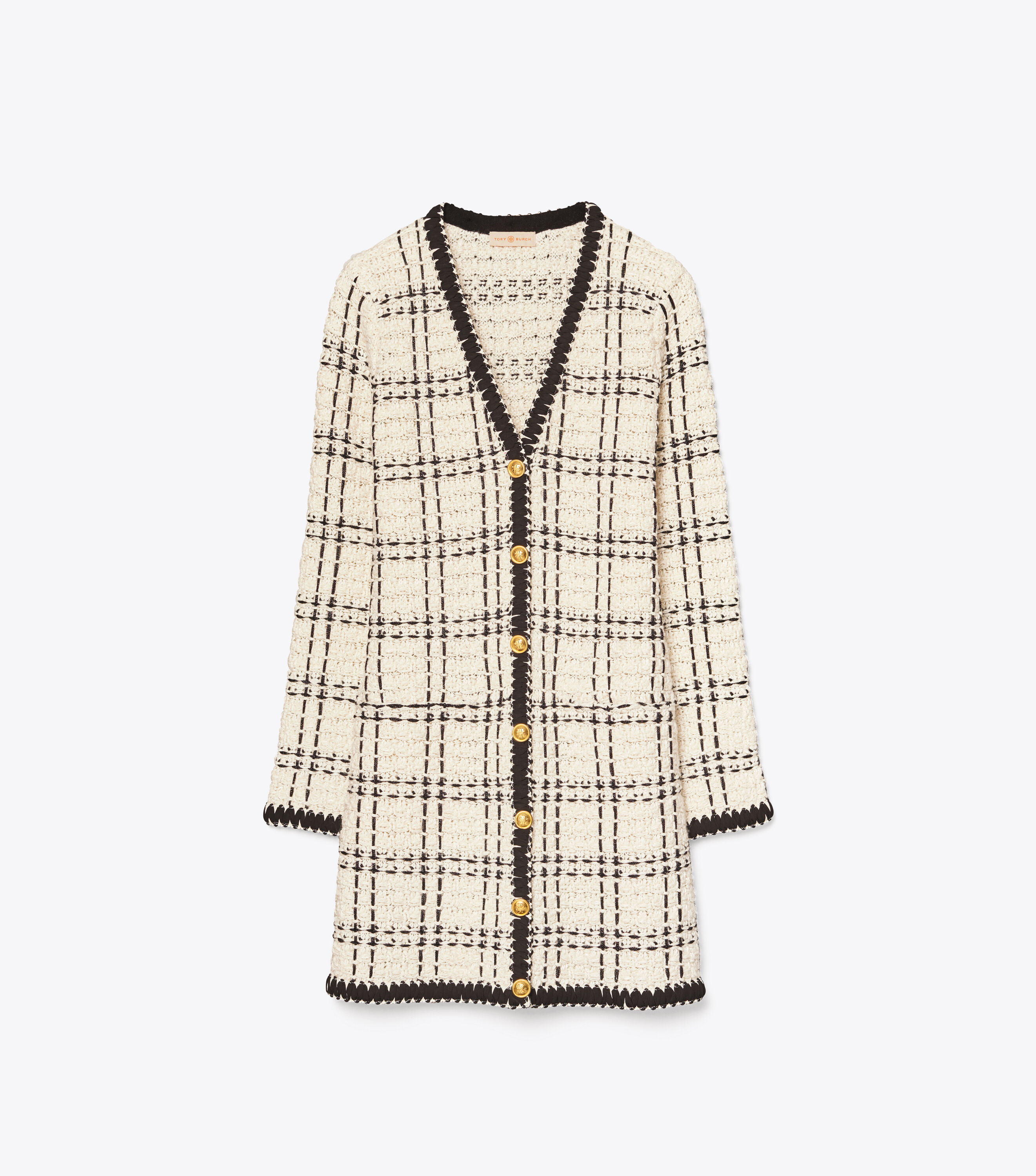 kendra tweed cardigan