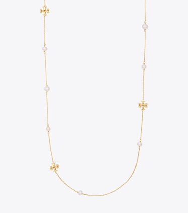 Kira Pearl Delicate Long Necklace