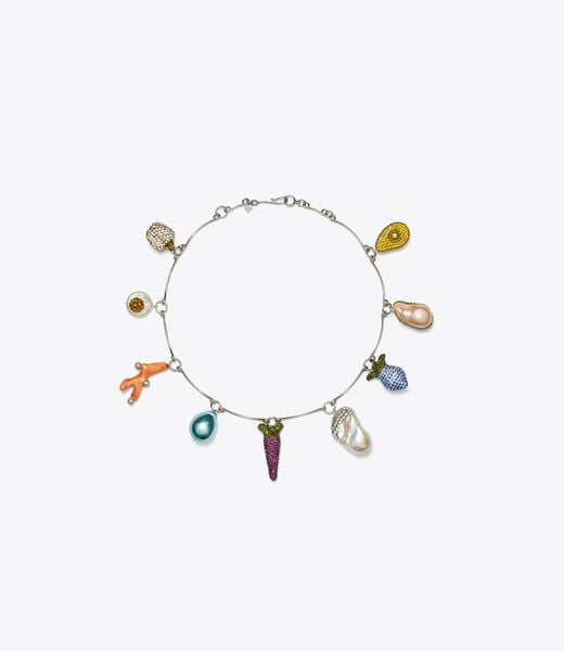 tory burch قلادة كيوريوسيتي فيجتابل