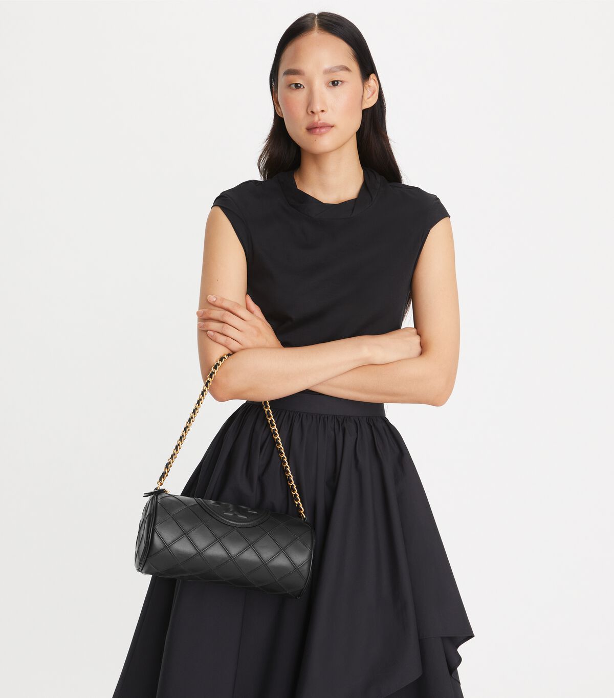 tory burch fleming soft barrel bag
