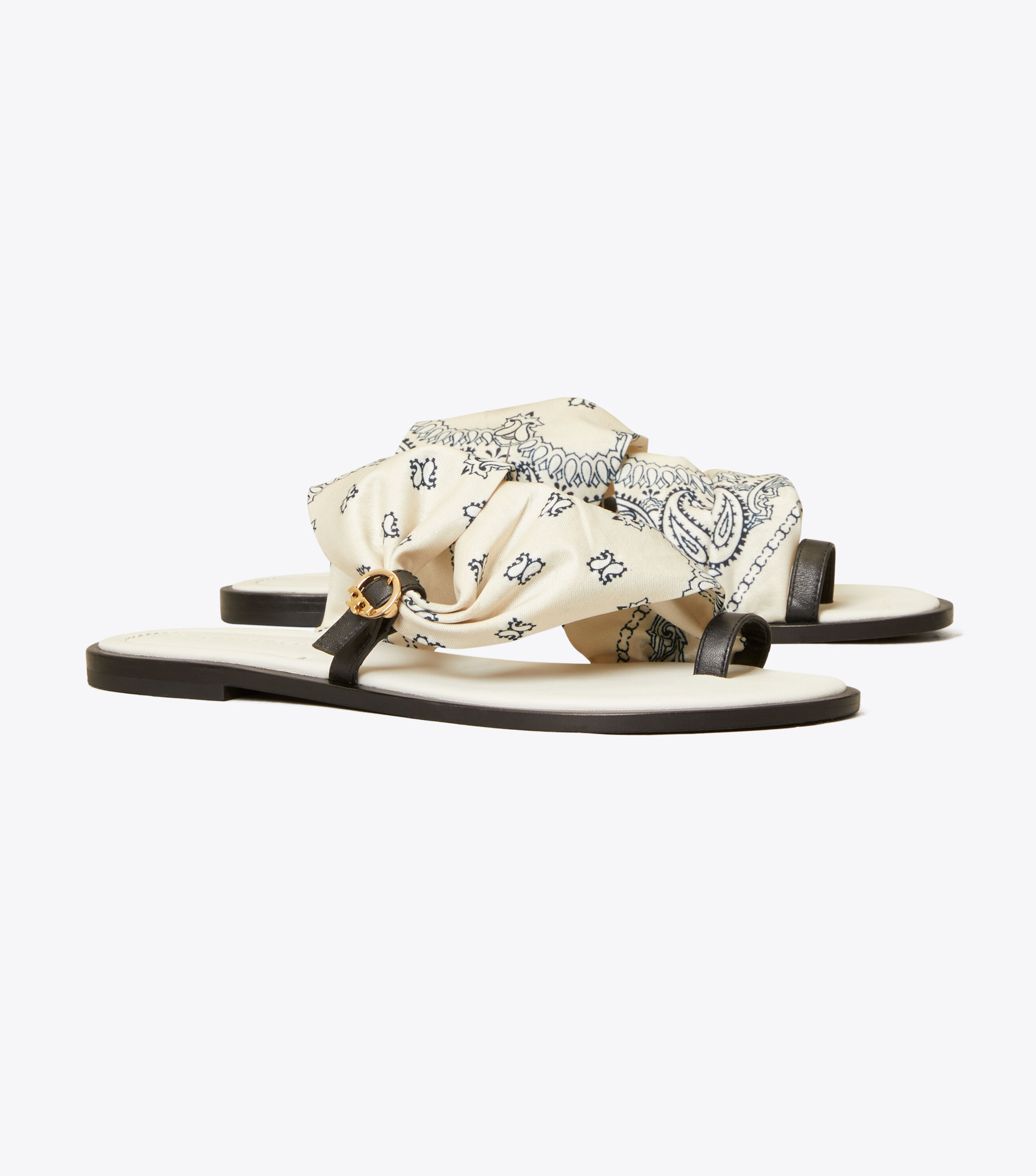 Tory burch online bandana sandals
