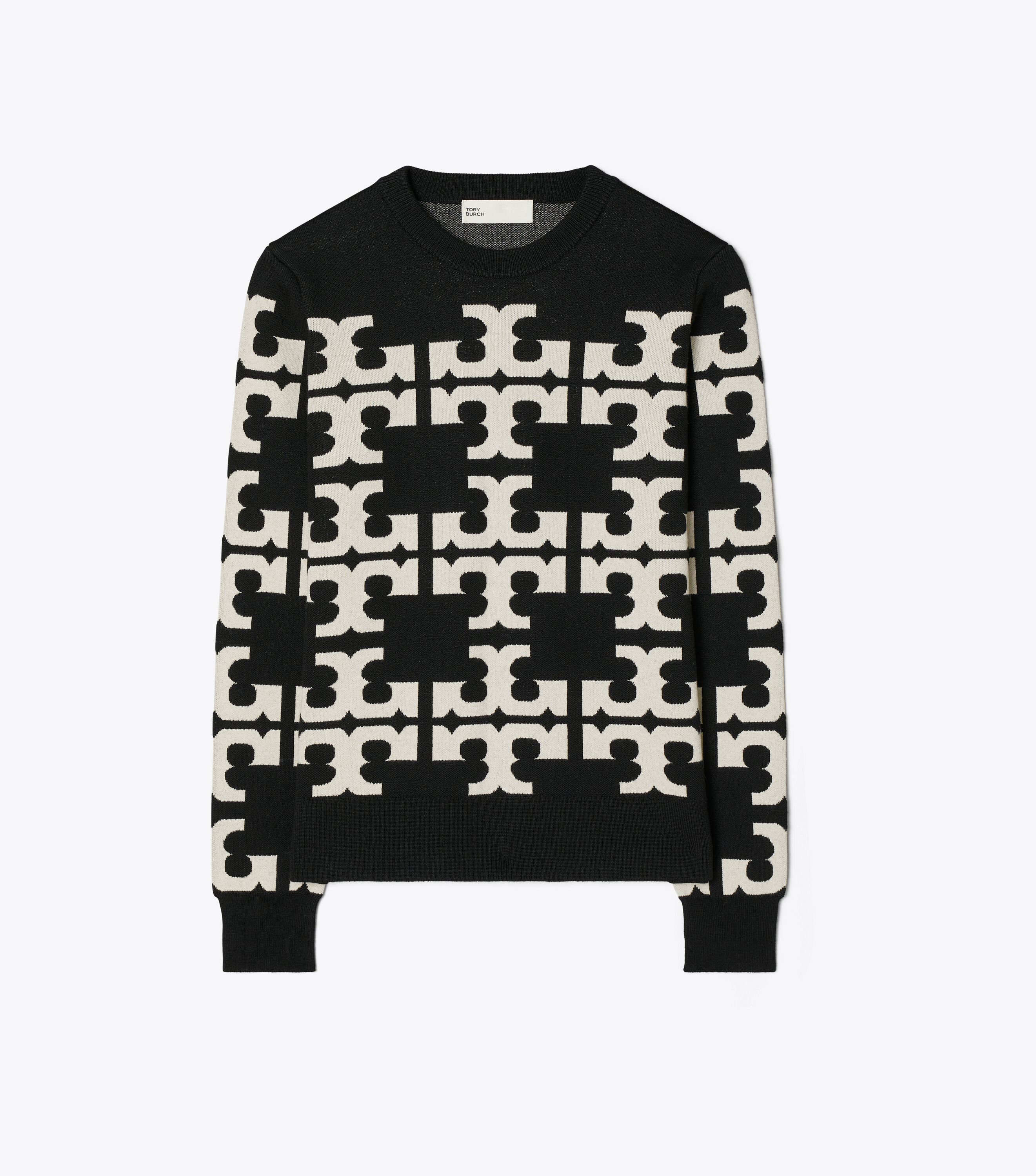 Tory burch logo sweater top