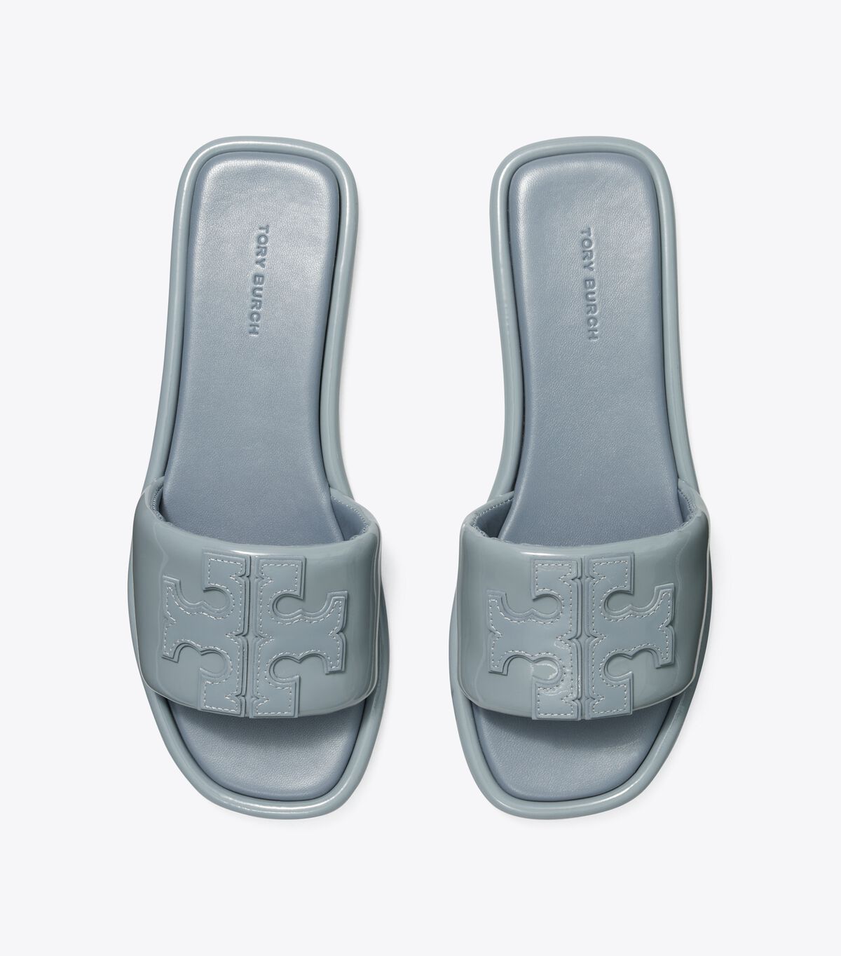 tory burch double t sport slide
