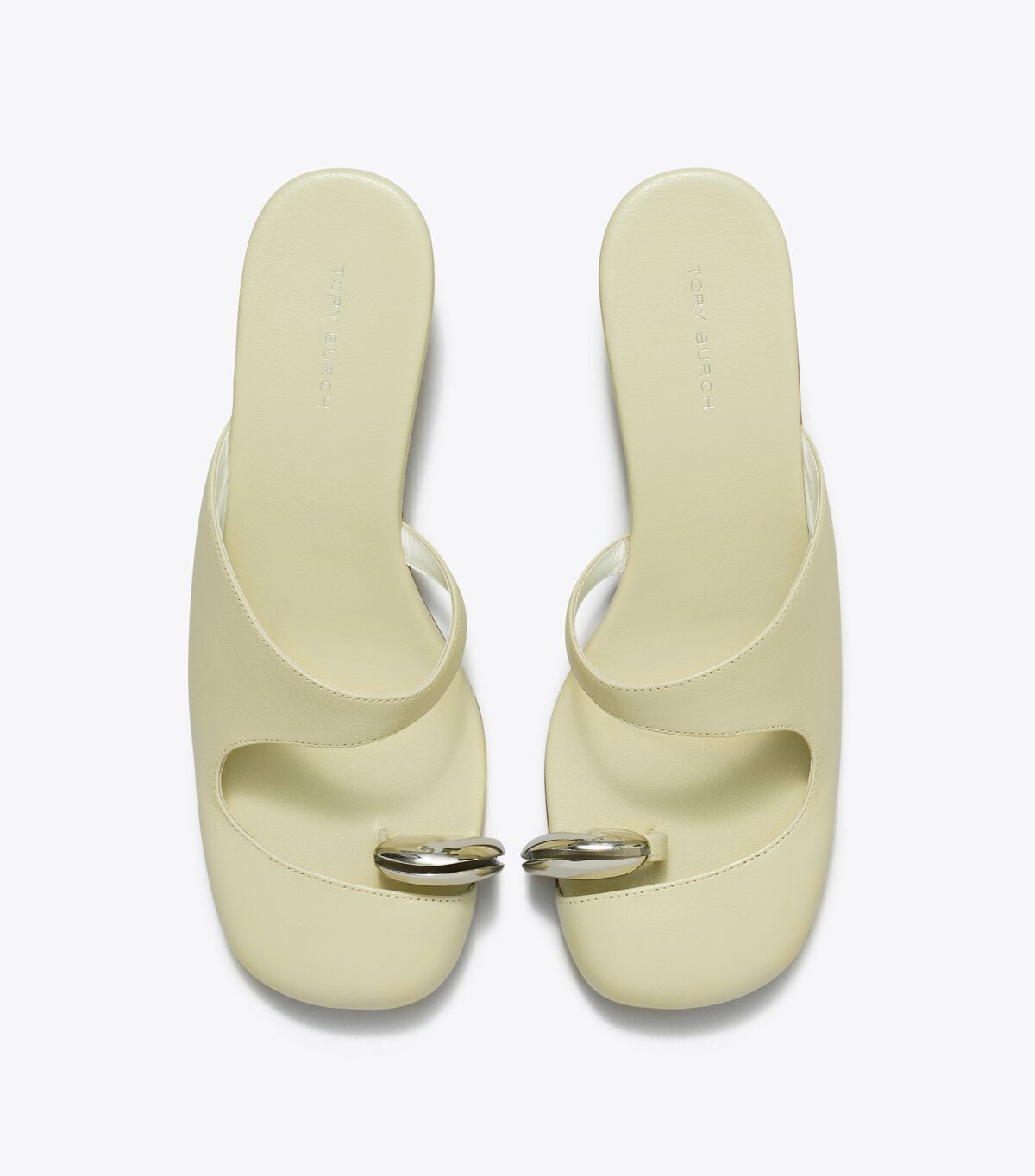tory burch pierced mule wedge