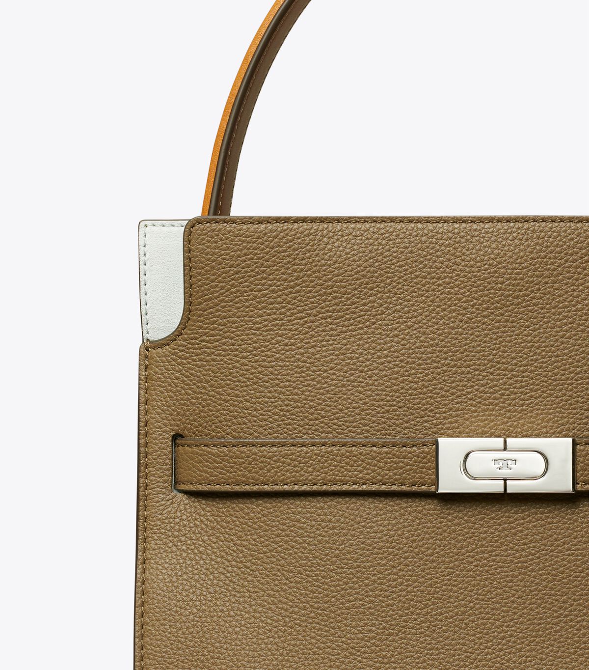 tory burch small lee radziwill pebbled double bag