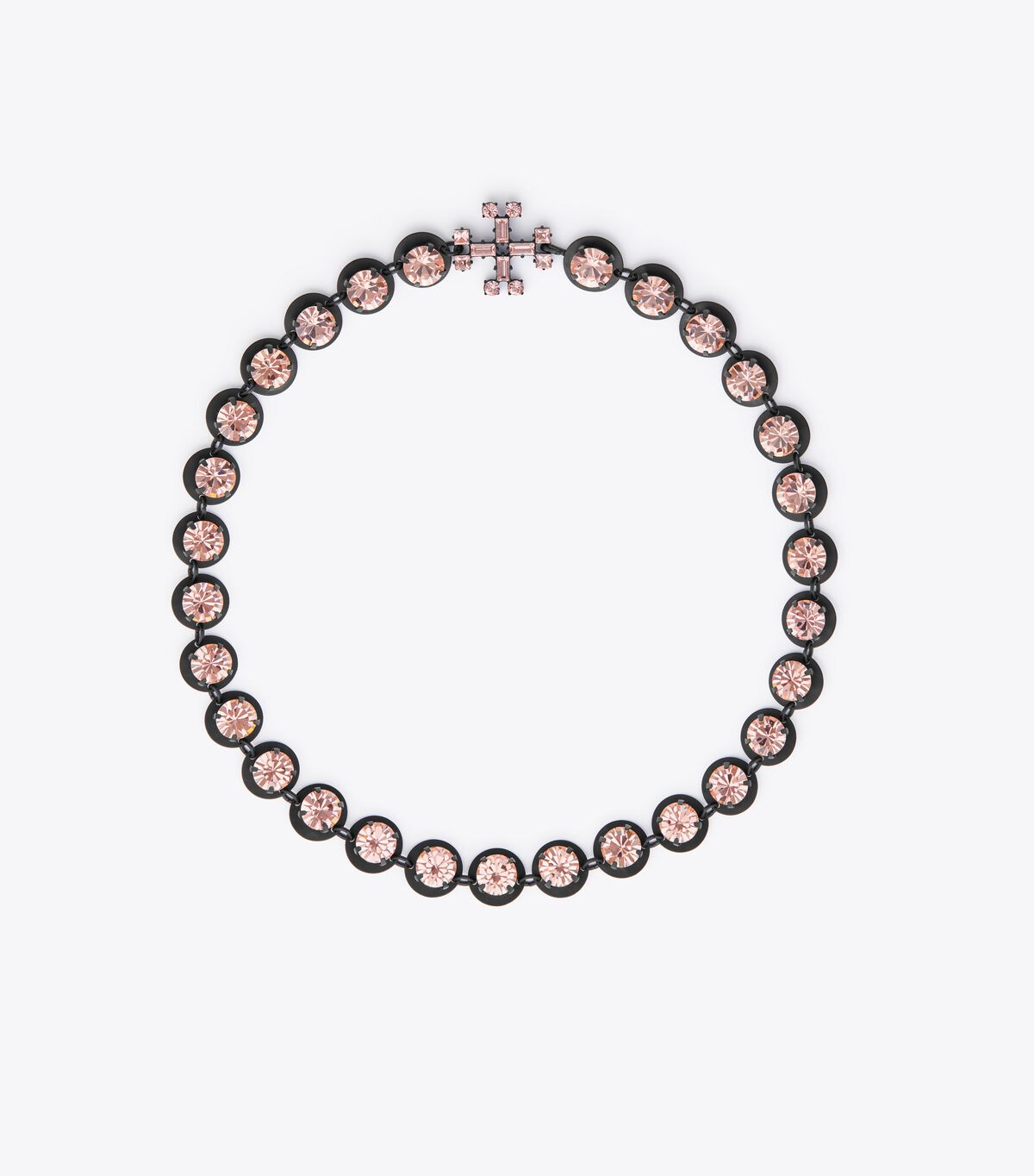 tory burch crystal necklace