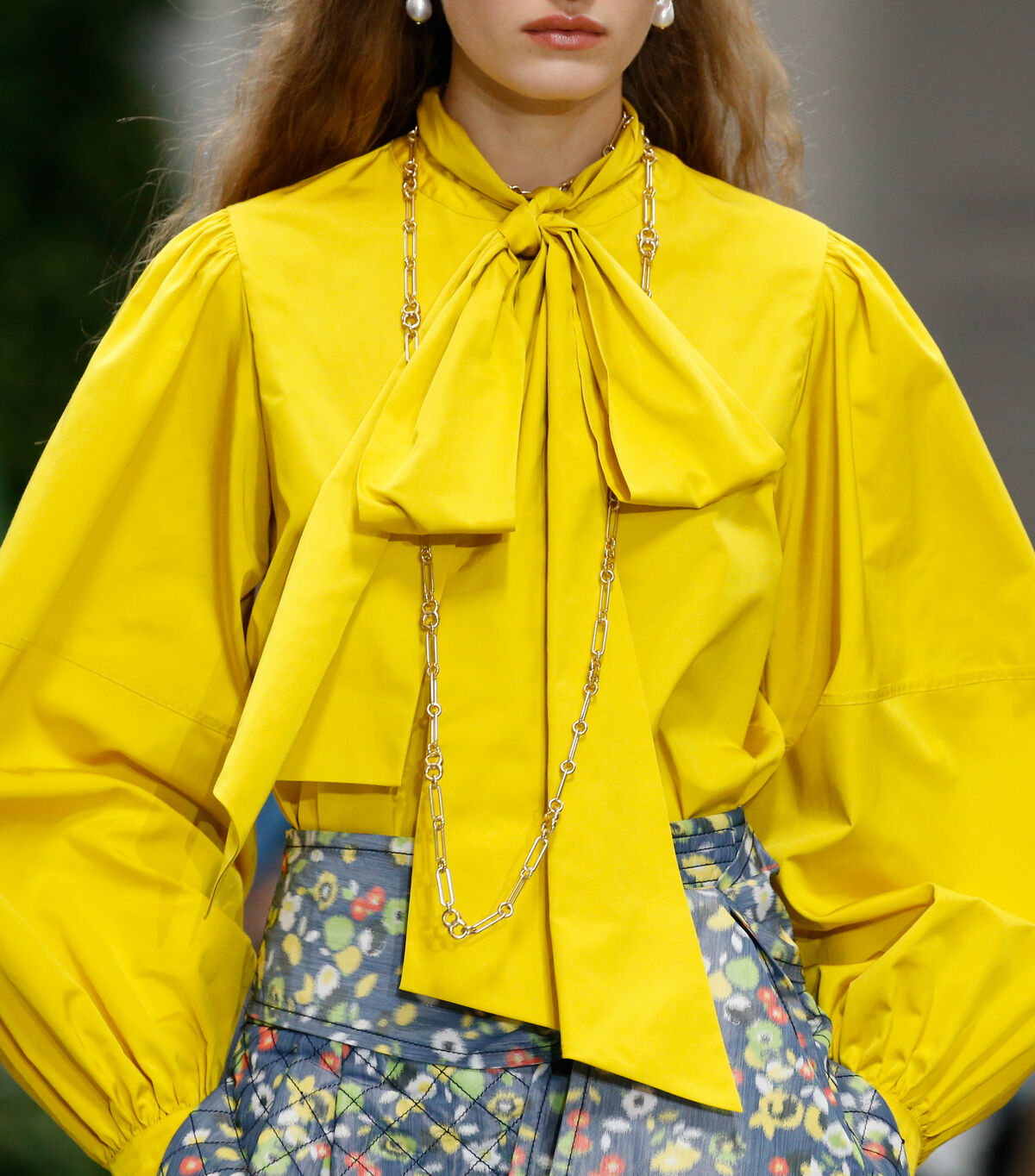 tory burch taffeta bow blouse