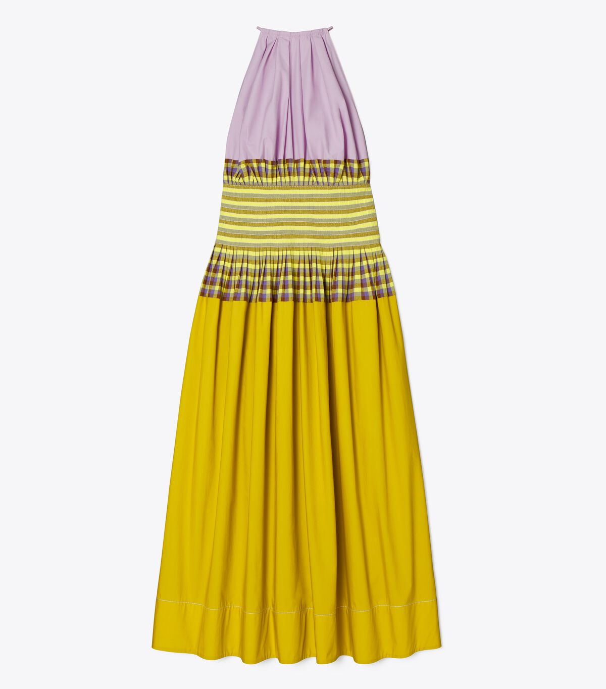Veronica Plaid Colorblock Dress