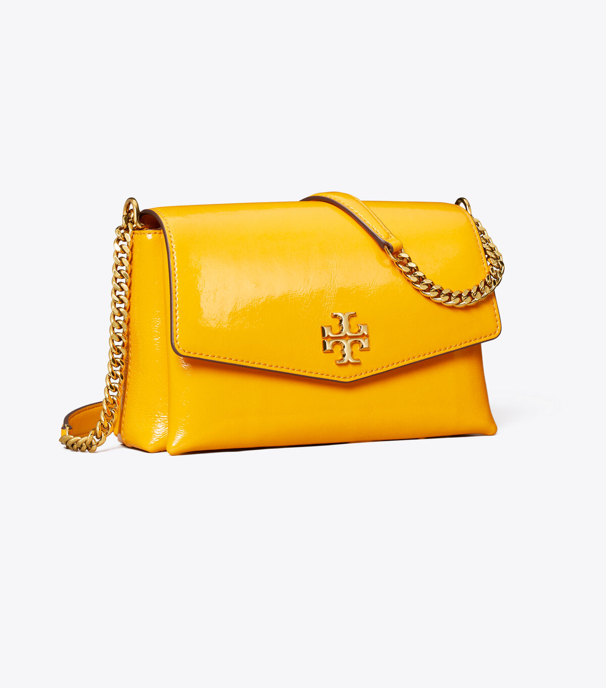 Kira Patent Small Convertible Shoulder Bag
