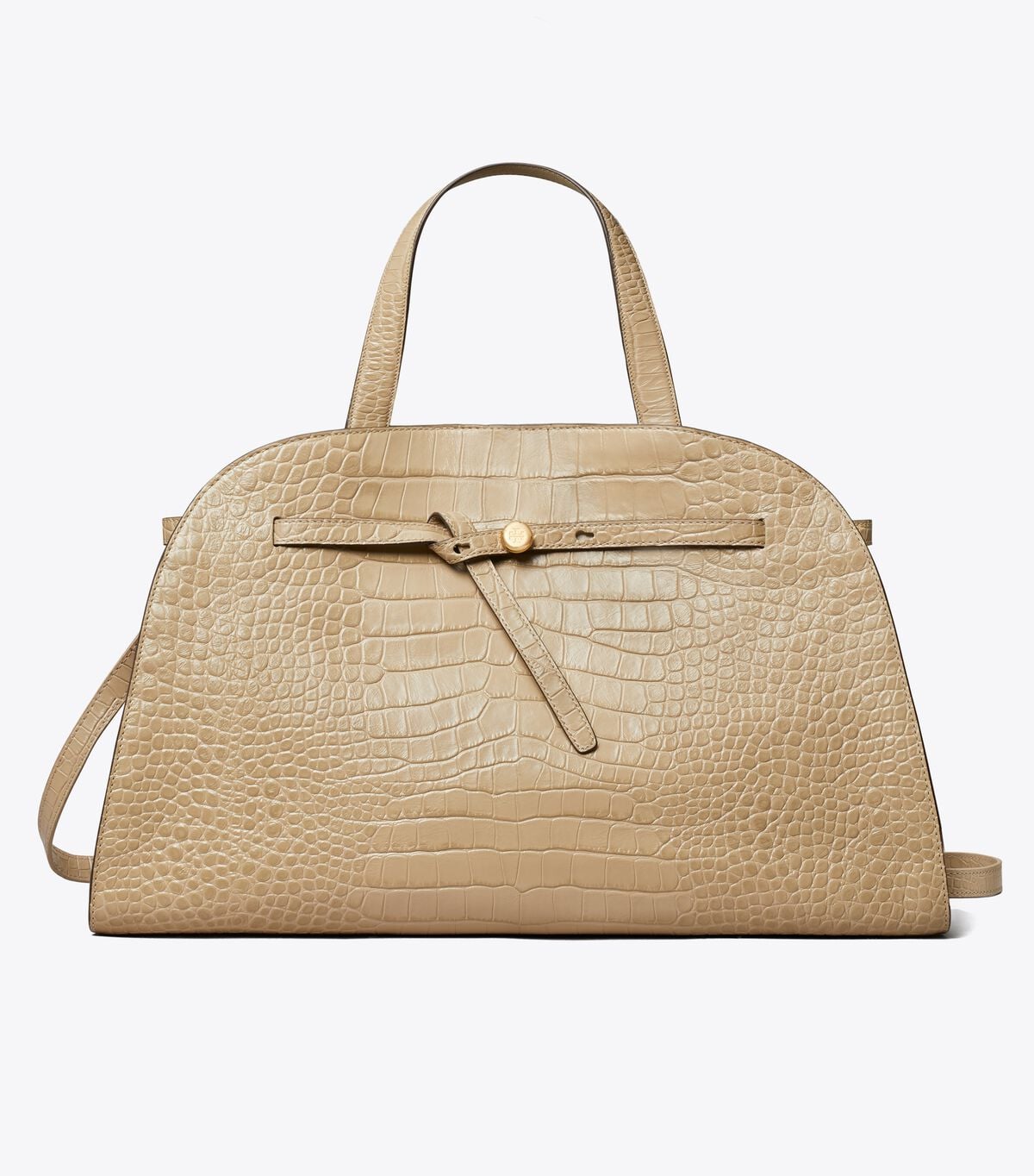 حقيبة رومي بتصميم باوليتو منقوش بنقشة جلد التمساح tory burch حقيبة رومي بتصميم باوليتو منقوش بنقشة جلد التمساح