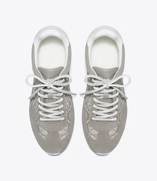 tory burch t monogram field sneaker