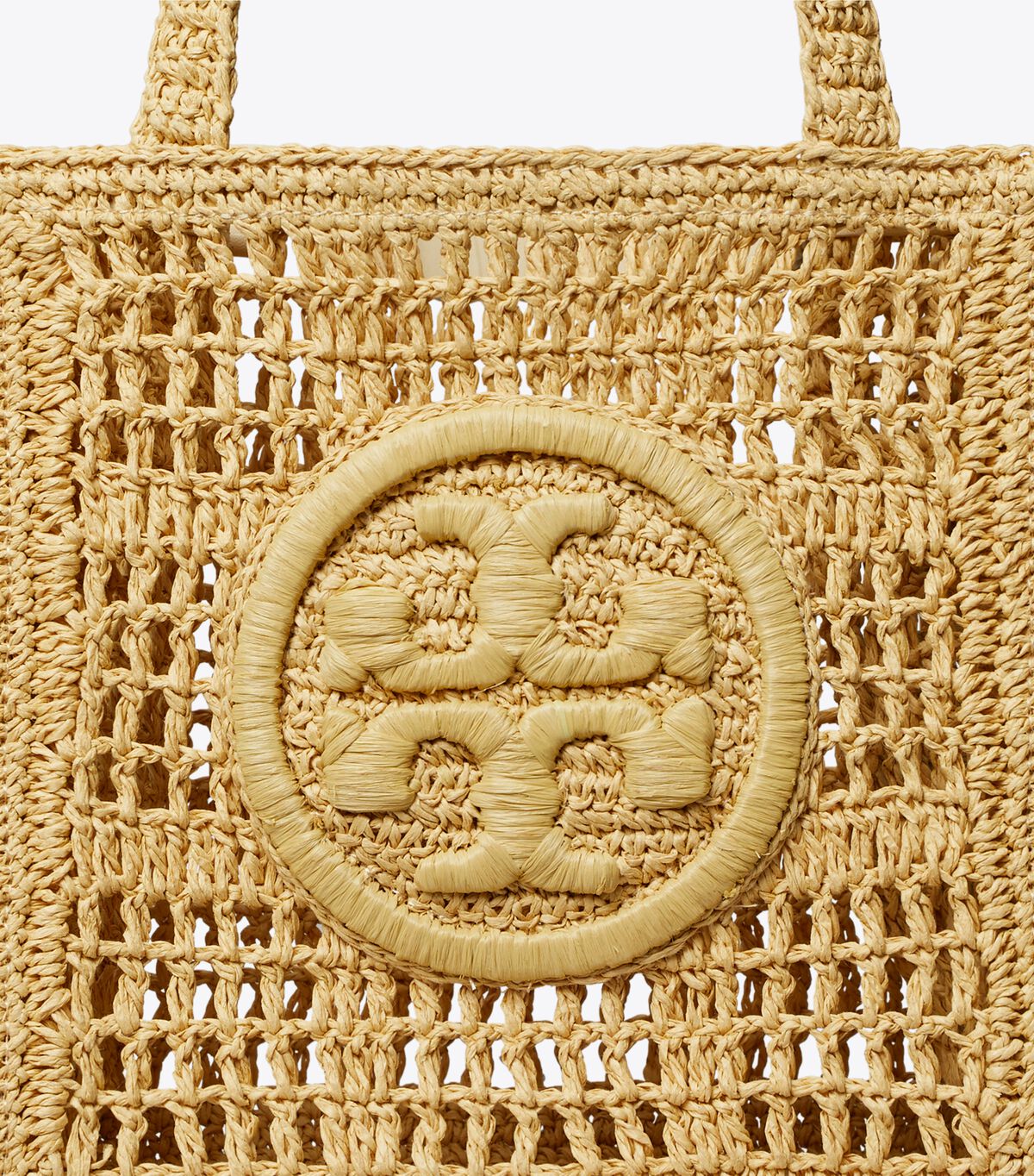 tory burch mini ella hand crocheted tote