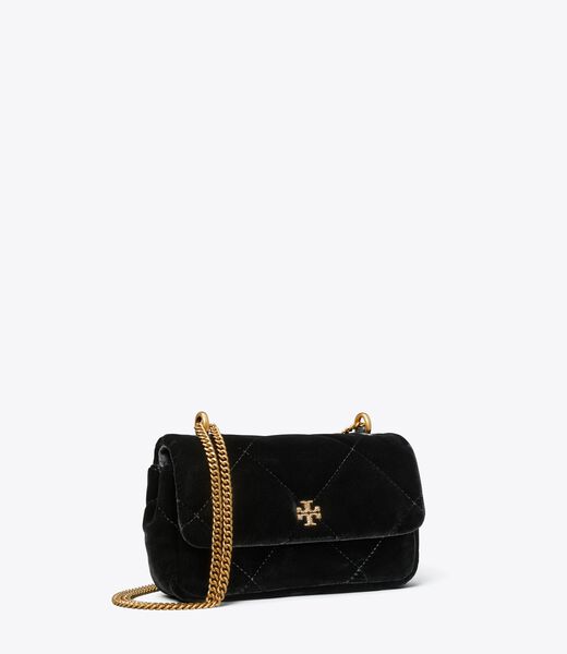 Mini Kira Diamond Quilt Velvet Pave Flap Bag tory burch mini kira diamond quilt velvet pave flap bag