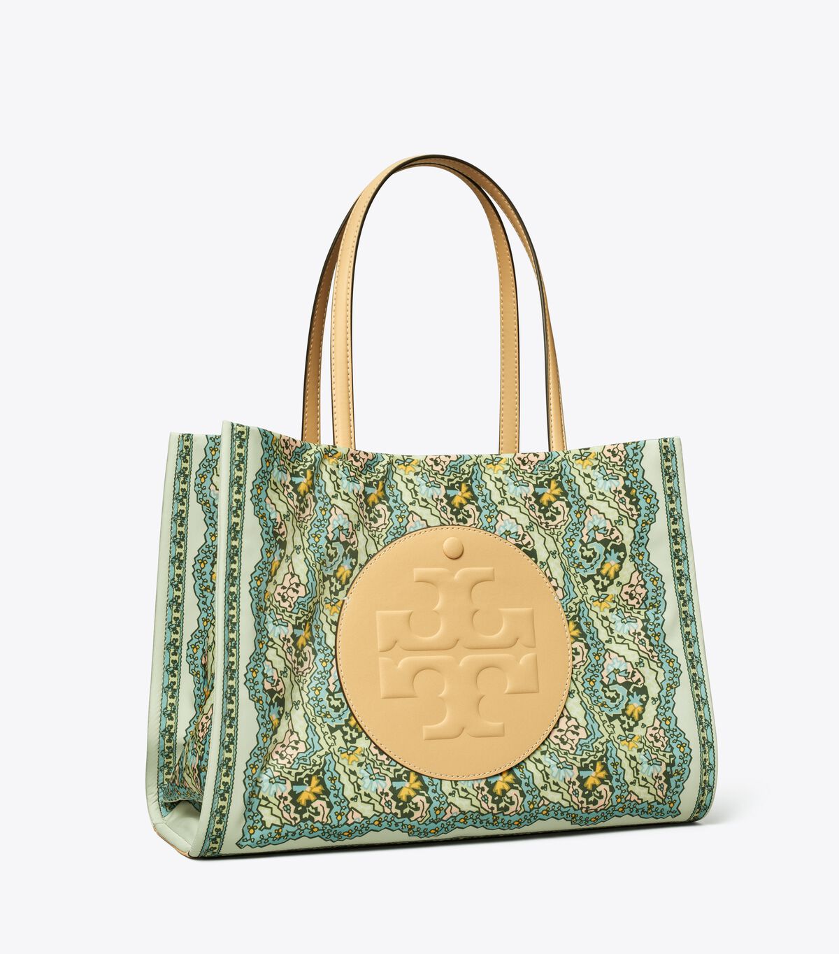 tory burch small ella printed tote