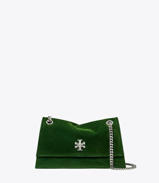 tory burch حقيبة كتف ميني كيرا تورنلوك المبطنة