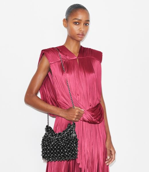 حقيبة هوب صغيرة فليمنج بيل tory burch حقيبة هوب صغيرة فليمنج بيل