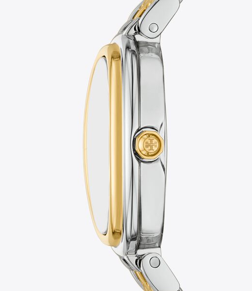 tory burch ساعة بيضاوية
