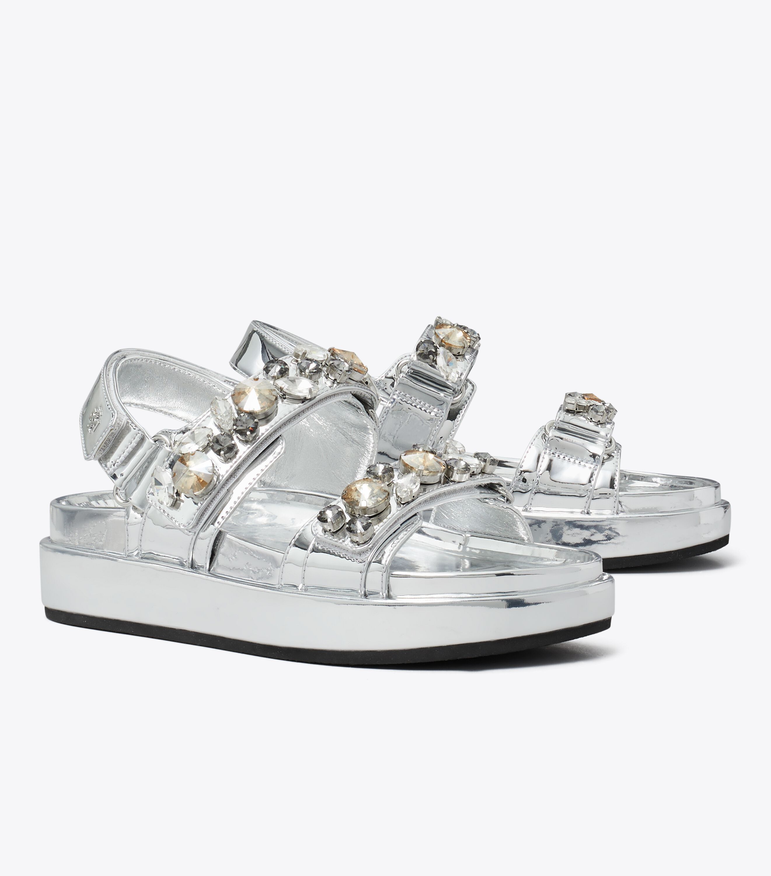 サンダル・ミュール TORY BURCH 'Kira' sandals Silver Kira Sport Sandal, Argento | Tory Burch KW