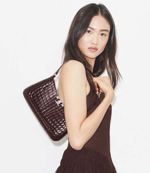 tory burch eleanor croc embossed slim shoulder bag