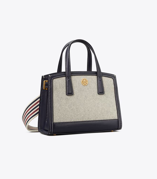 Walker Canvas Micro Satchel Tory Burch KWT Navigation Tory Burch