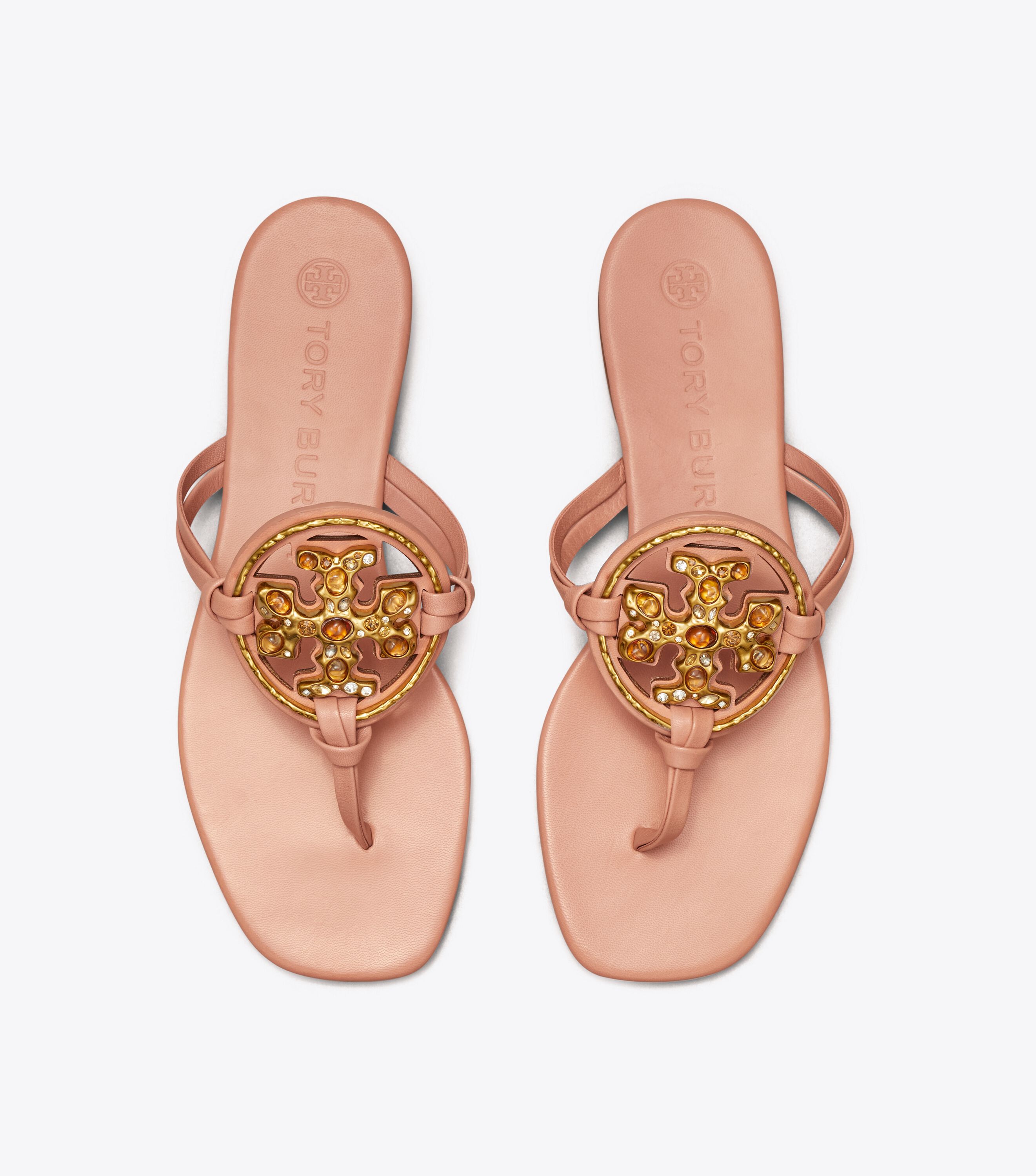 Tory burch discount jeweled slides