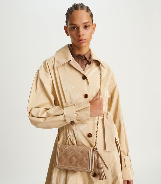 Shoulder Bag Fleming Glazed Wallet Crossbody Tory Burch 64312 Tory