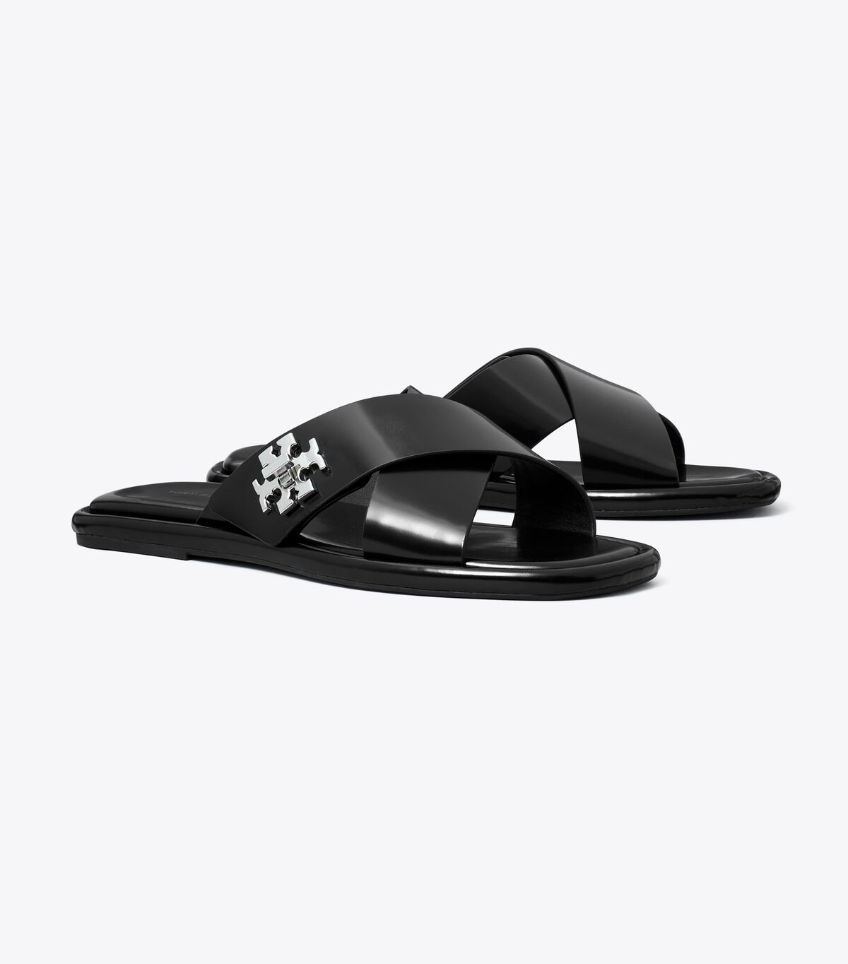 tory burch حذاء بقفل دوار