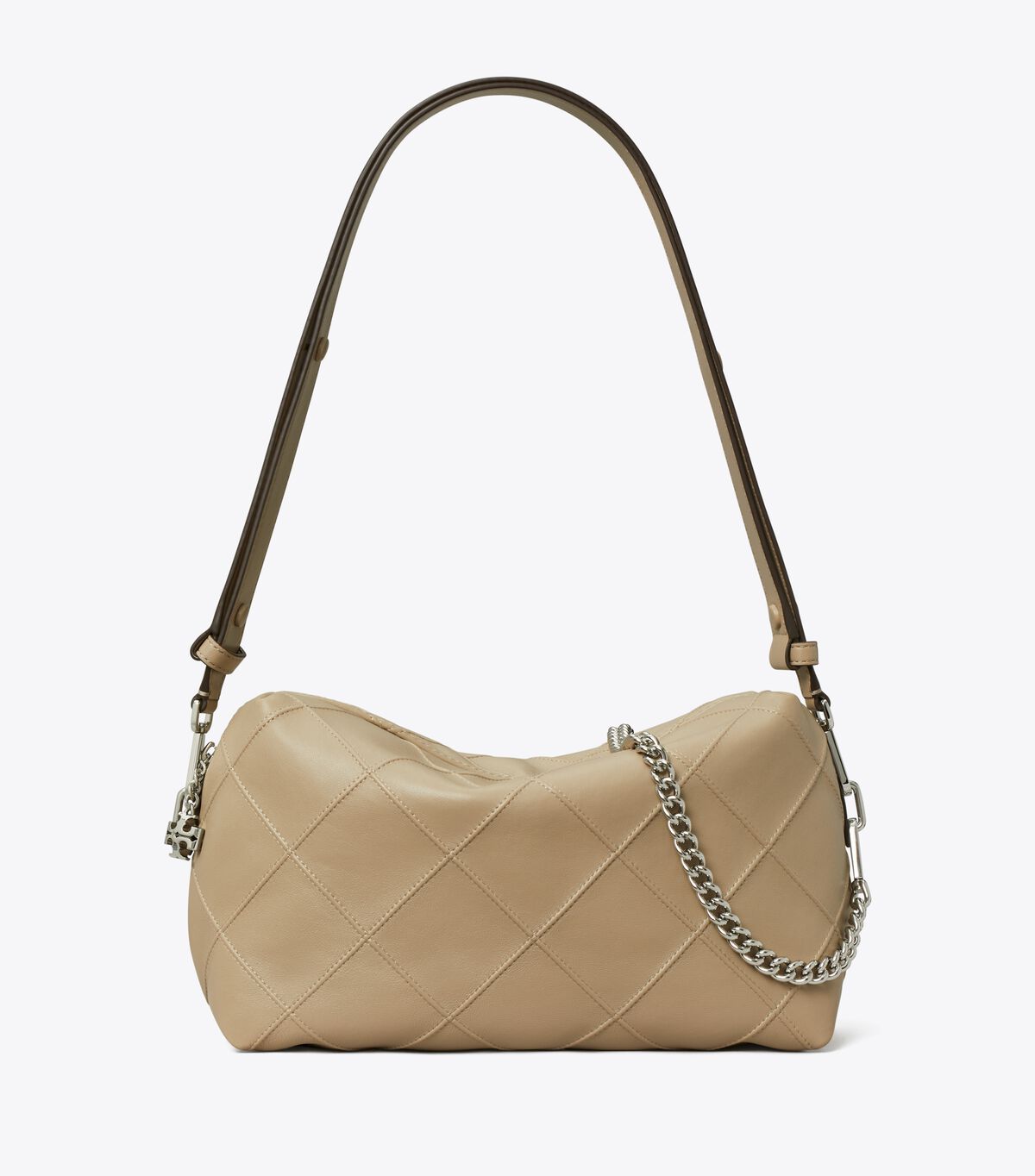 tory burch حقيبة كروس فليمنج كبيرة ناعمة