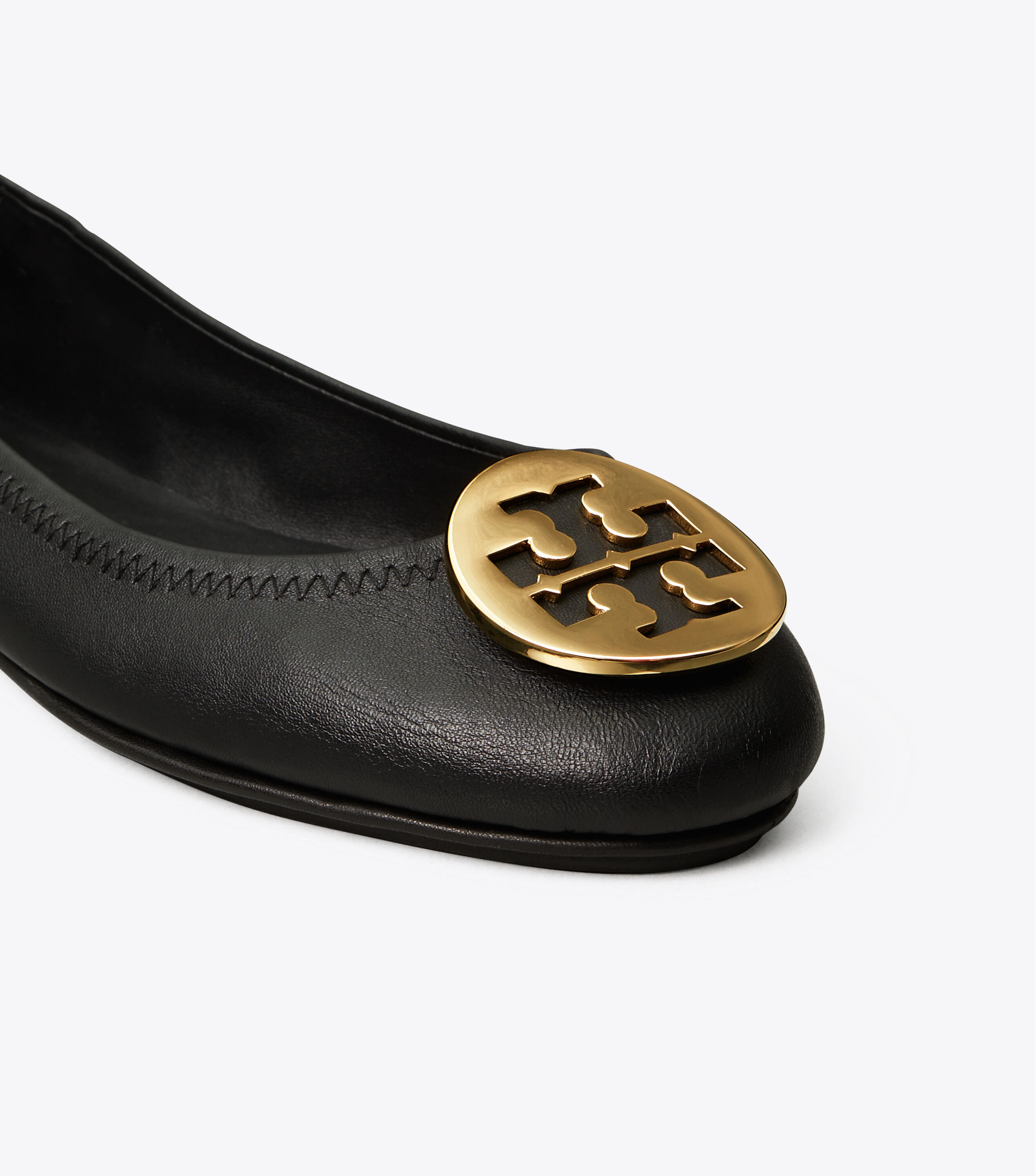 Tory burch minnie travel ballet flat black new arrivals