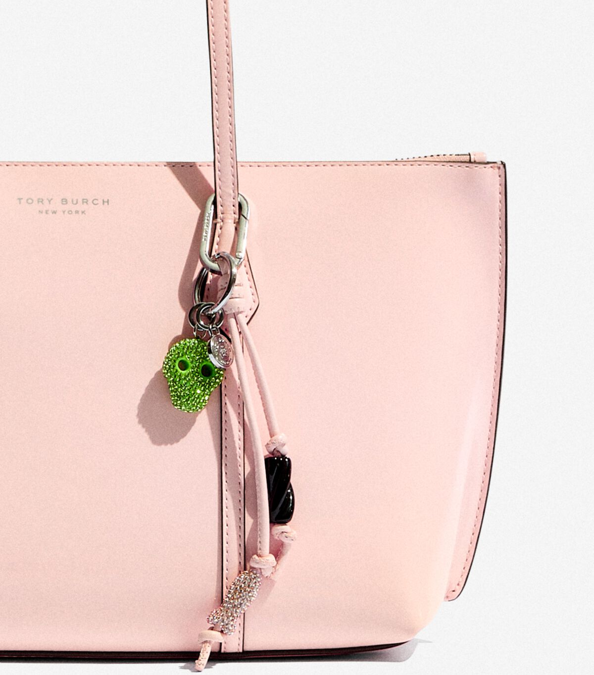 tory burch tb x bonbon small perry zip tote