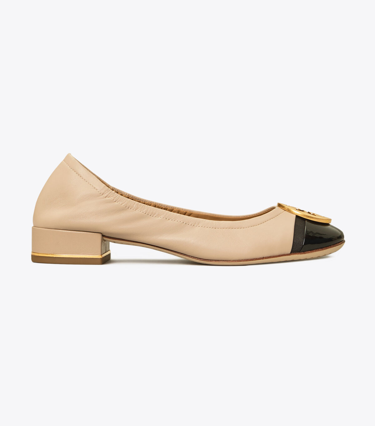 tory burch minnie cap toe 25mm ballet