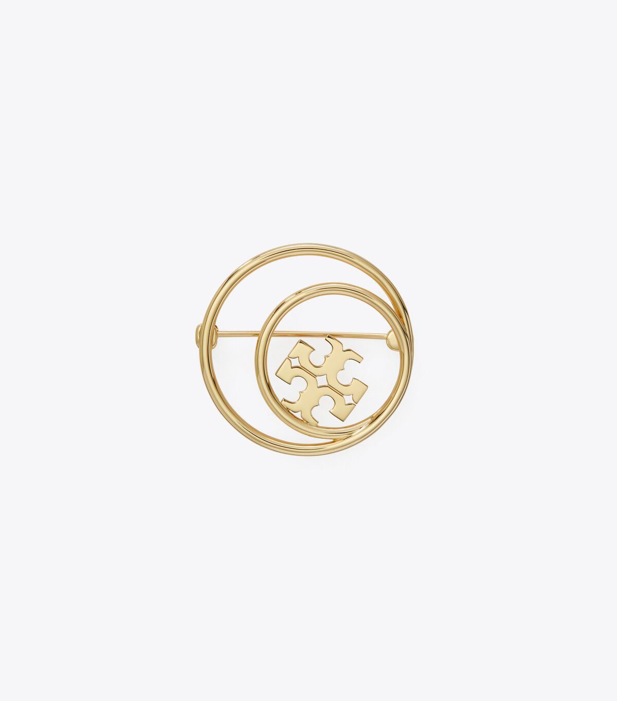 tory burch miller double ring brooch