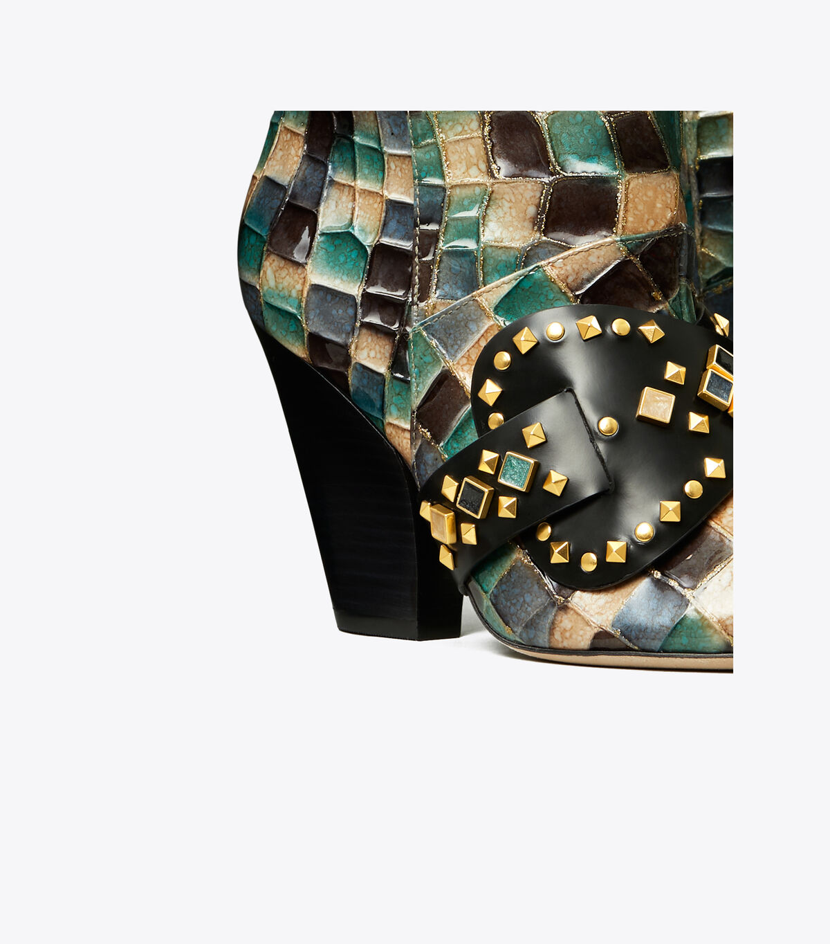 tory burch lila painted ankle bootie