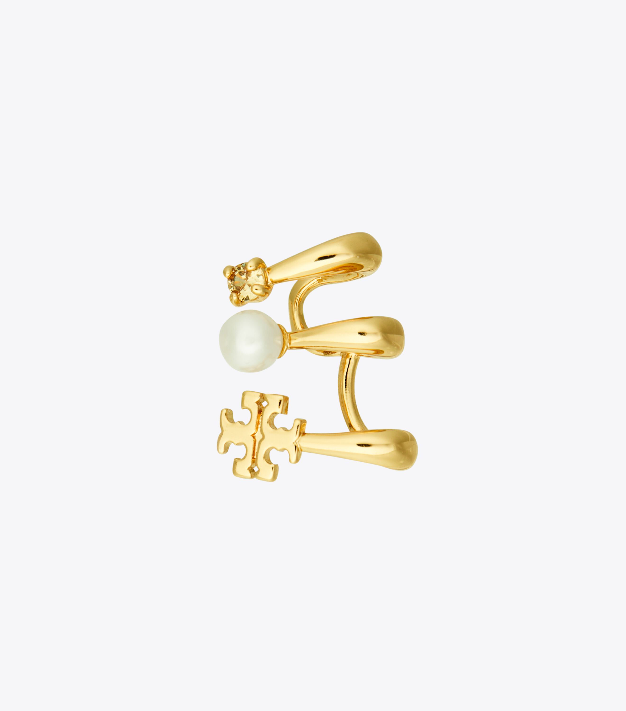 Madewell pearl hand jive earrings on sale