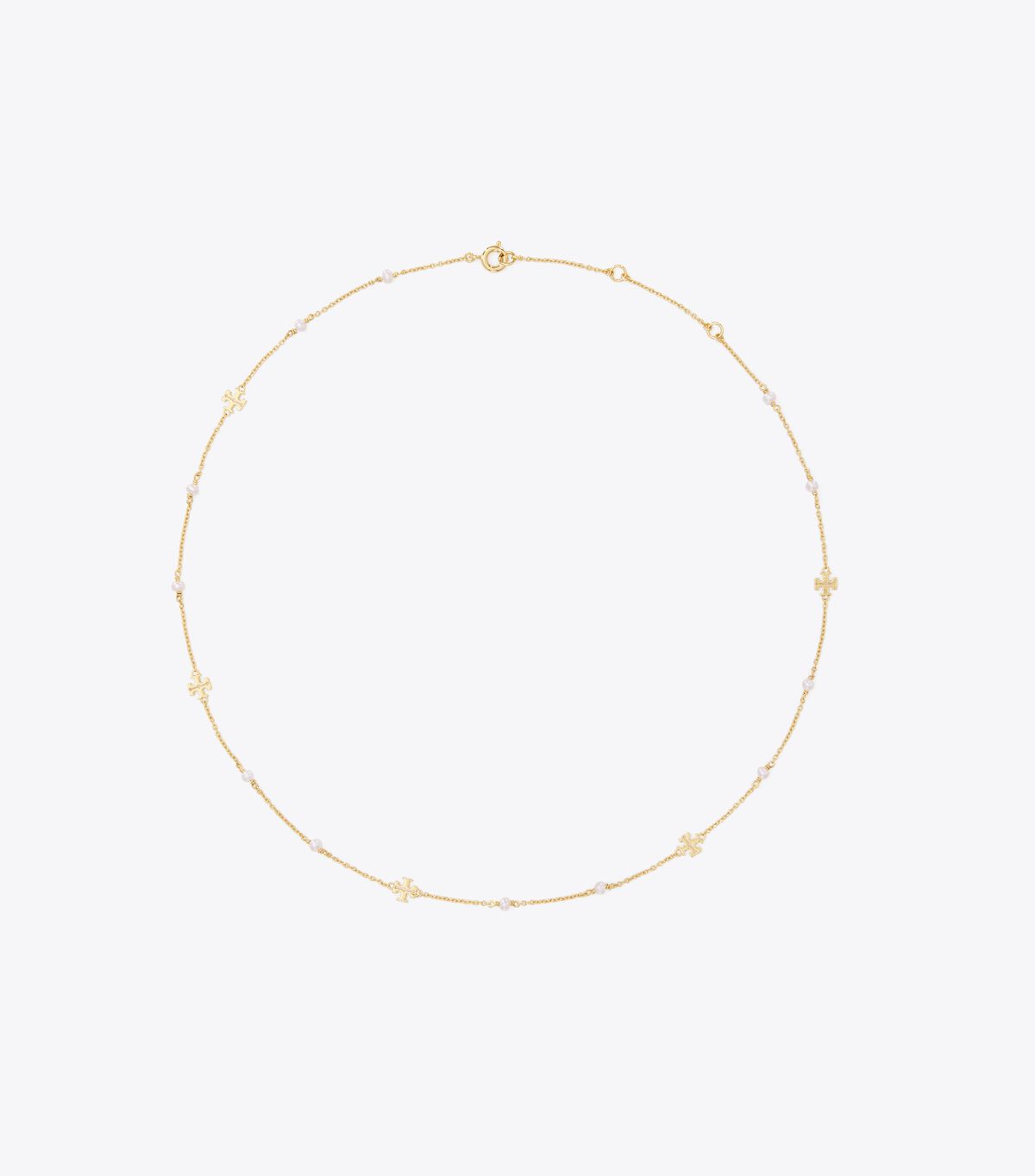 tory burch kira pearl delicate necklace