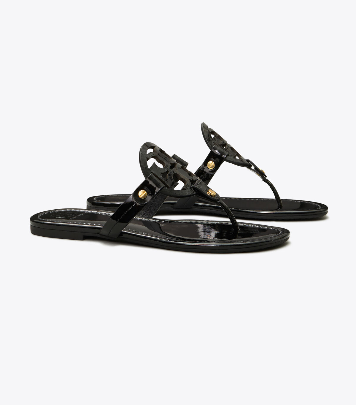 tory burch صندل ميلر لامع