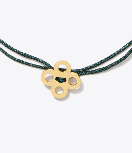 tory burch forget me not cord bracelet