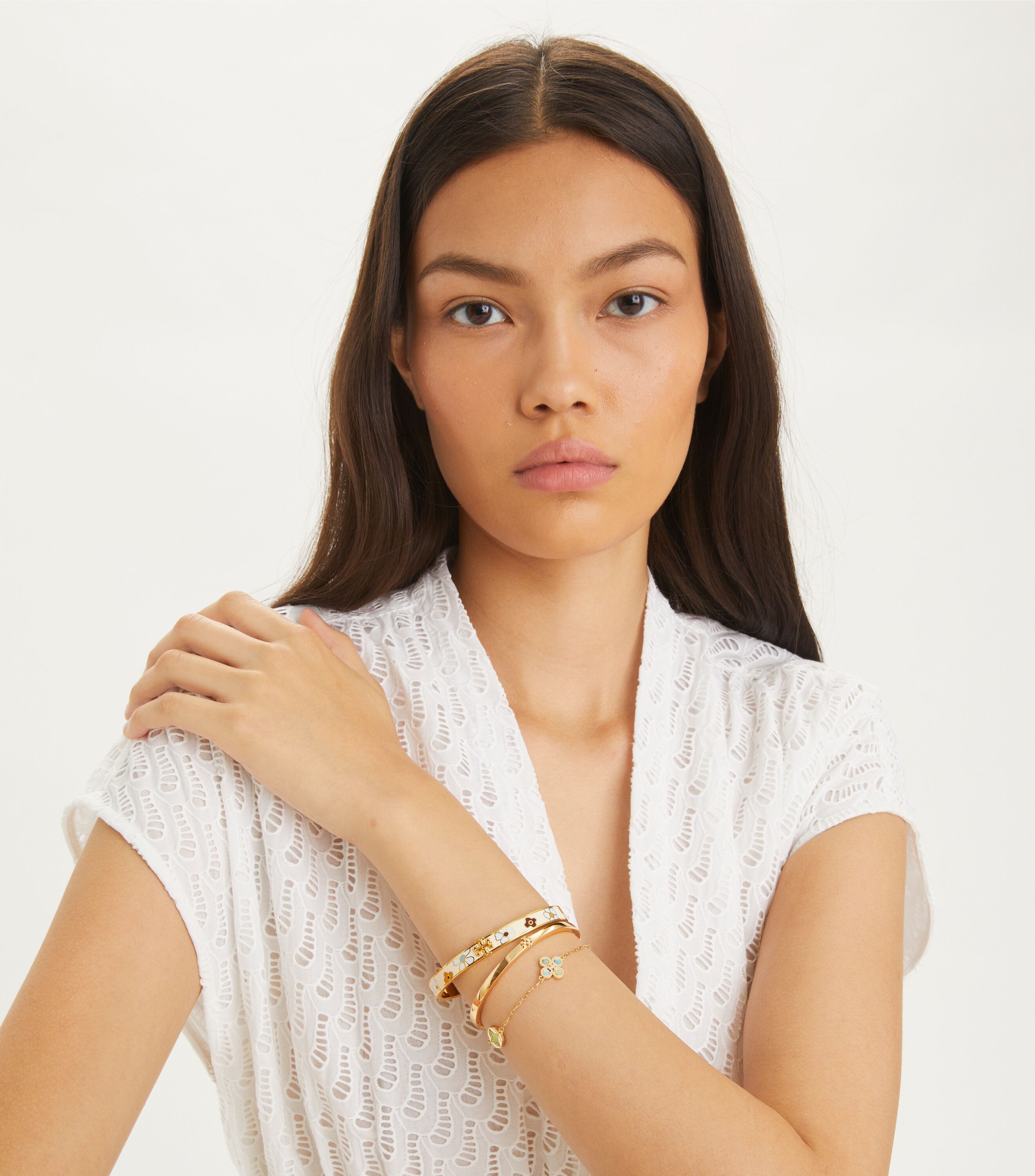 Tory burch enamel bracelet online