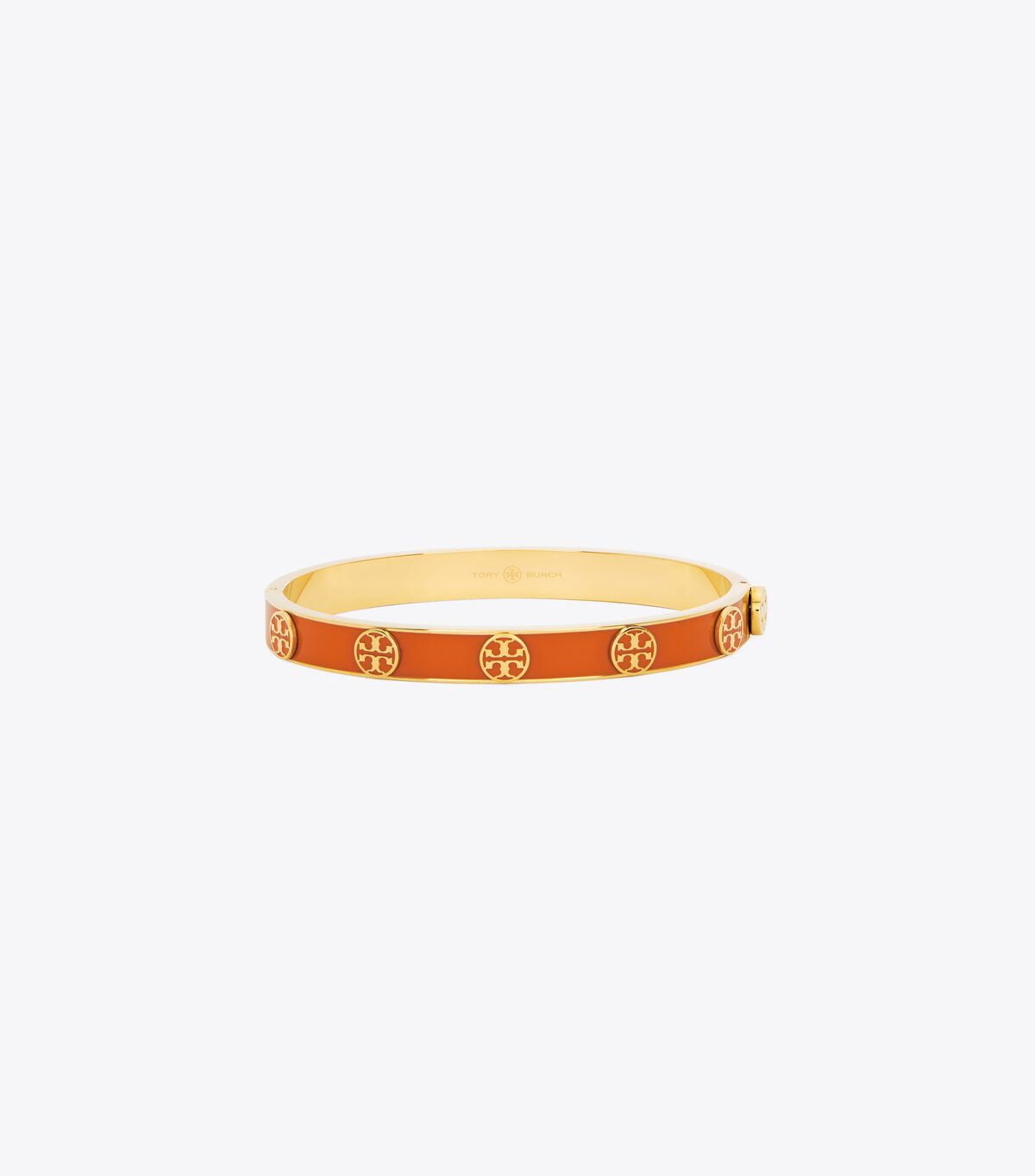 Miller Stud Enamel Hinged Bracelet Tory Burch