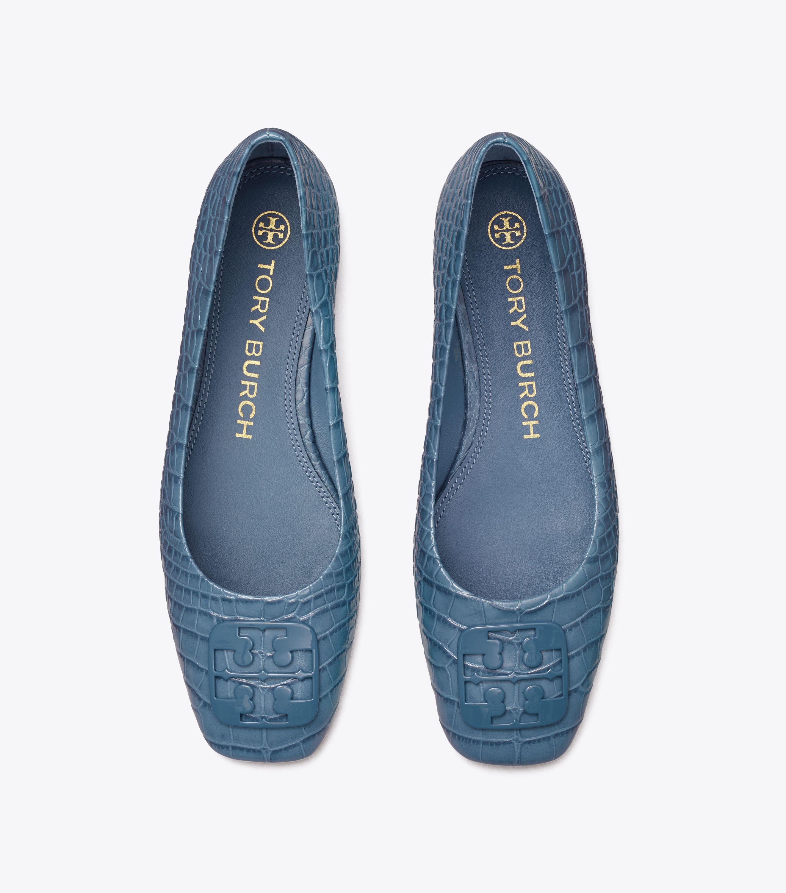 Georgia Ballet Flat, DENIM BLUE | Tory Burch KW