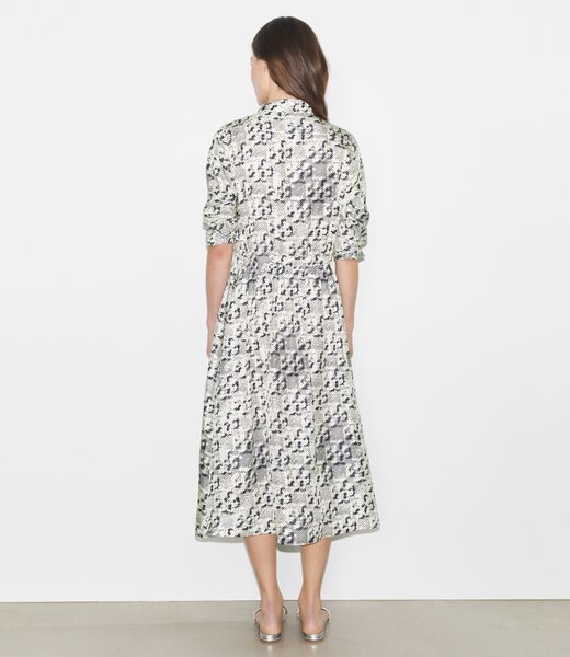 tory burch silk midi dress