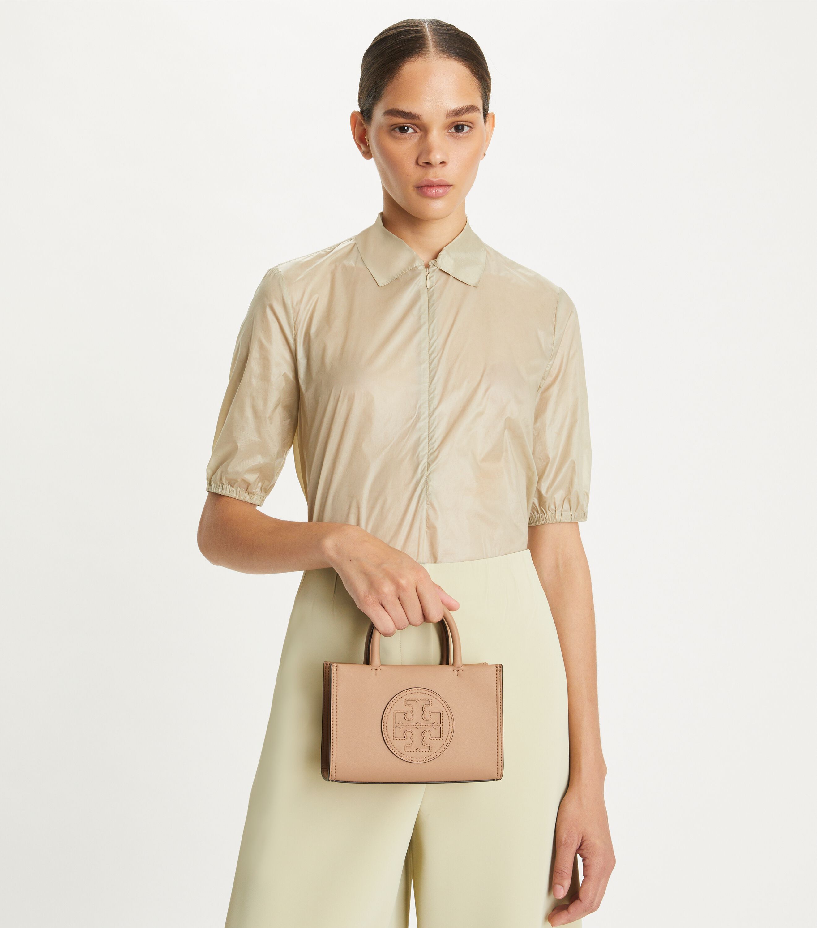 Mini Ella Bio Tote, Light Sand | Tory Burch KW