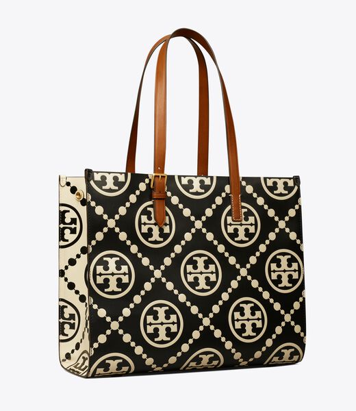 Tory Burch Golden Sunset T Monogram Contrast Embossed MINI Barrell