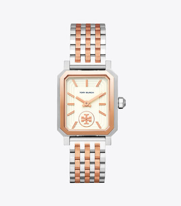 Robinson Watch, Steel/Rose-Gold/Ivory, 27 X 29 MM